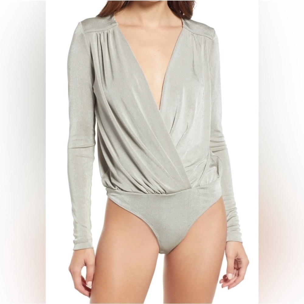 Free People Turnt Bodysuit in Oxide Size Large